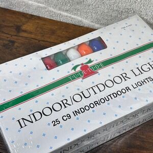 TWO BOXES Vintage NEW Yuletide 25 C9 Indoor Outdoor Christmas Lights Multi Color
